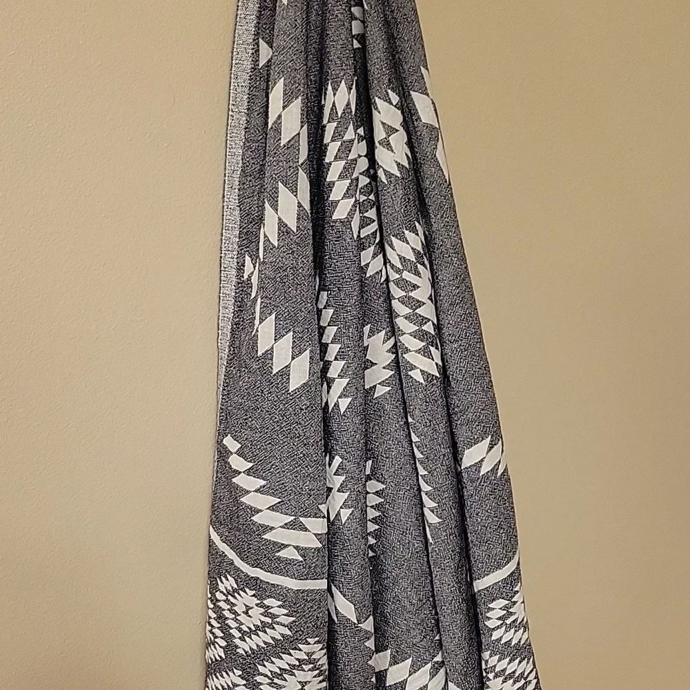 Aelia Anna Natural Pestamel Cotton Beach Bath Towel